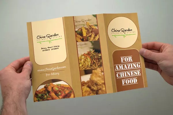 宣传单设计 for amazing chinese food