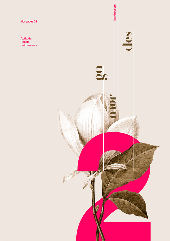 创意海报 奢华花朵