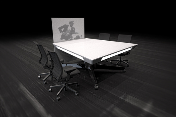 可移动的小型概念会议桌