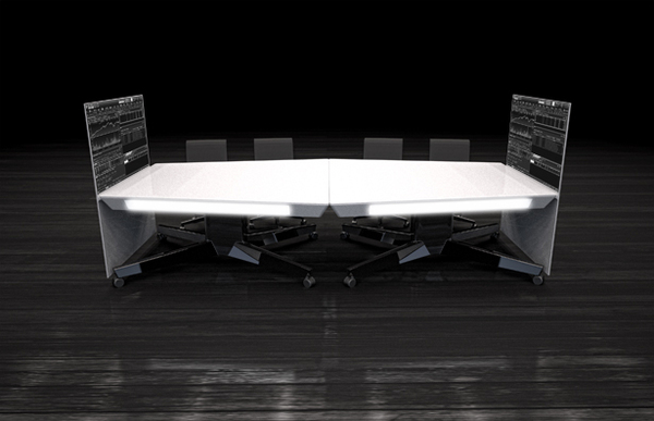 可移动的小型概念会议桌（二）