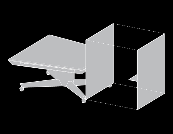 可移动的小型概念会议桌（五）